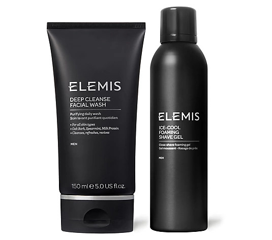 ELEMIS Mens Cleanser & Shave Set | QVC