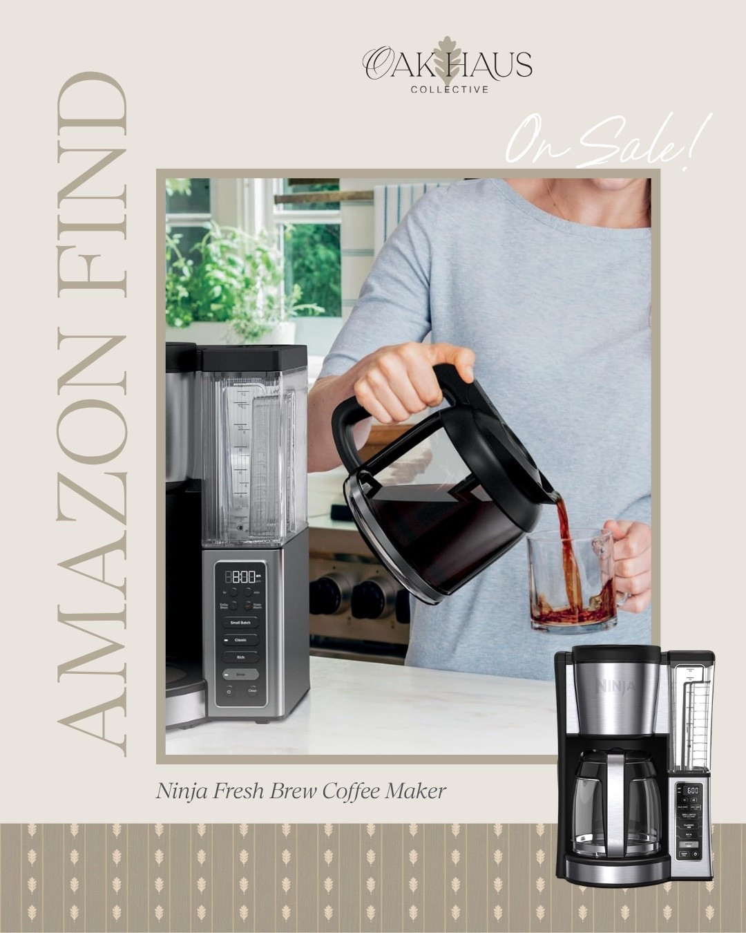 Amazon Find, On Sale, Ninja Coffee Maker, Coffee, Home, Appliances, Kitchen, Morning Routine, DIML

#LTKHome #LTKmorningroutine #LTKSaleAlert