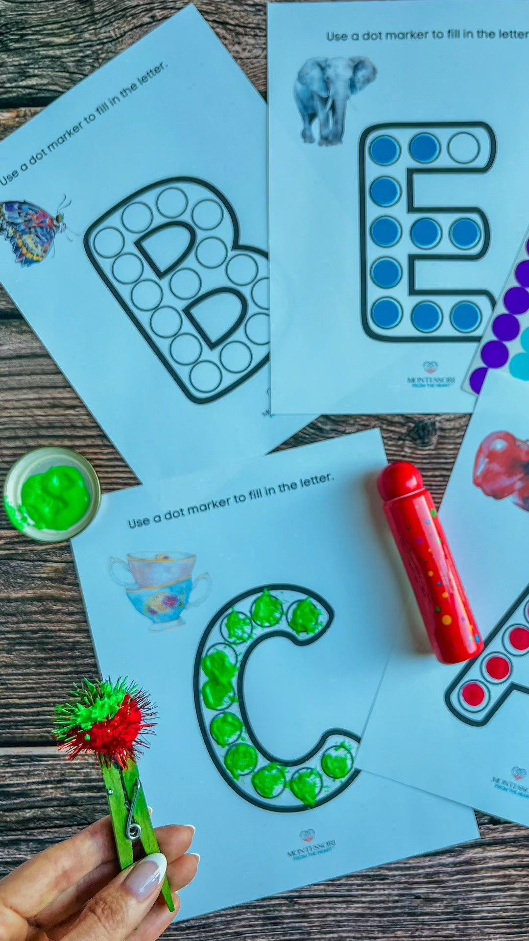Grab this free printable! The easiest way to teach toddler letter recognition with dot markers…

#LTKhome #LTKkids #LTKfamily