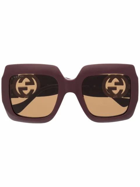 square frame sunglasses | Farfetch (CA)