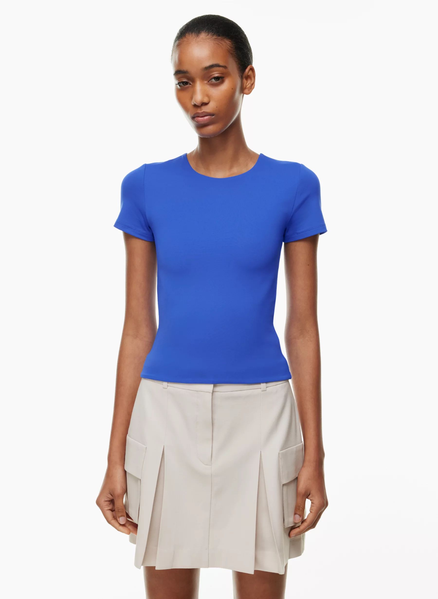 CONTOUR CREW T-SHIRT | Aritzia