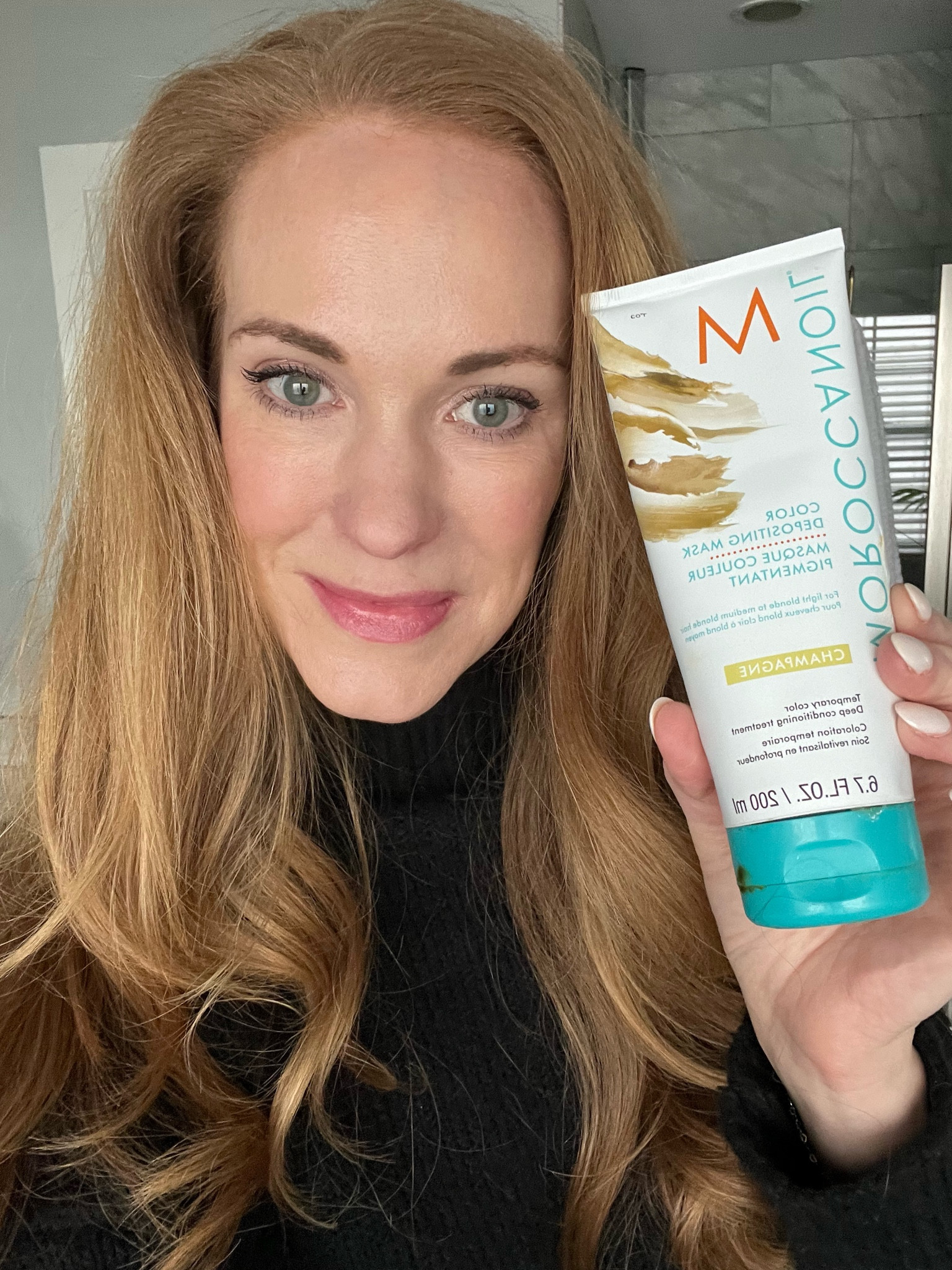 This Moroccanoil color depositing conditioner mask is amazing!!! I use it to cover and blend the pesky gray hair creeping in but it also makes hair healthy and shiny. It comes in lots of colors for an easy temporary new look too! 

#LTKbeauty #LTKMostLoved #LTKover40