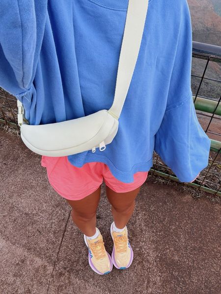 comfy ootd:) 

running shorts, crewneck, summer outfit, gym shoes, activewear, vacation outfit, crossbody bag

#LTKfitness #LTKActive #LTKSeasonal
