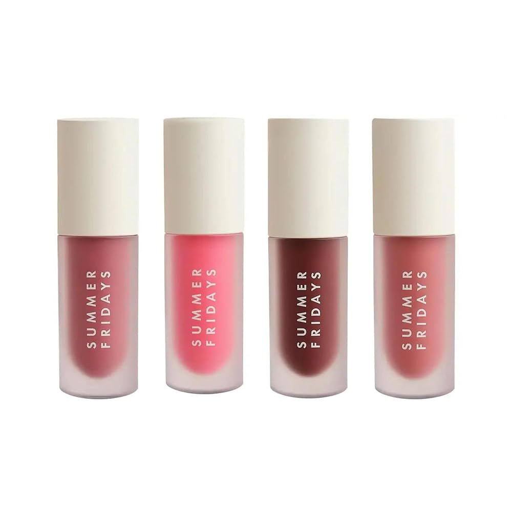 Summer Fridays Dream Lip Oil Set - Tinted Sheer Hydration and High Shine - Pink Cloud + Blush Dre... | Amazon (US)