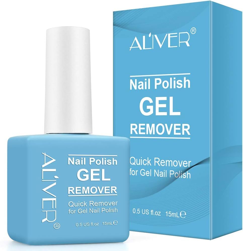 Gel Nail Polish Remover for Nails in 3-5 Minutes, Easily & Quickly Remove Gel, No Need for Foil, ... | Amazon (US)