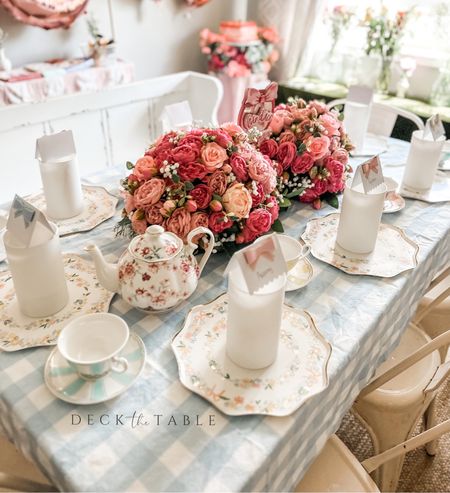 Here’s a few of my faves we used to DECK the table for my daughter’s 13th birthday! Pastels in Spring - doesn’t get much better than that! 

#LTKparties #LTKhome #LTKSeasonal
