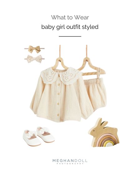 The perfect spring outfit for your baby girl with a touch of vintage charm! 🩰

#LTKSeasonal #LTKbaby #LTKSpringSale