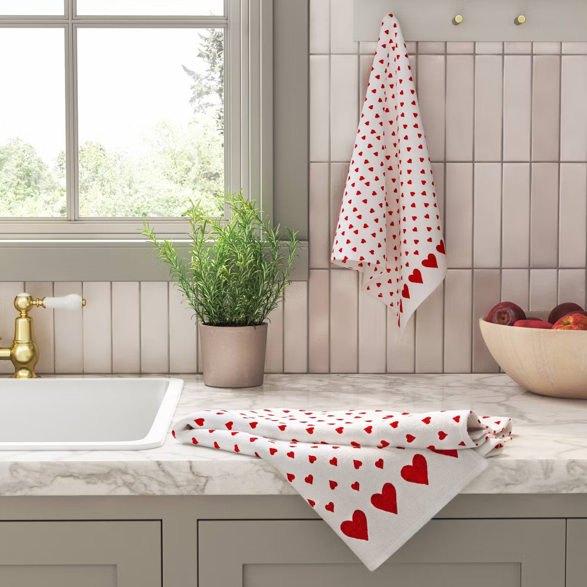 Hearts Kitchen Towel - Threshold™ | Target
