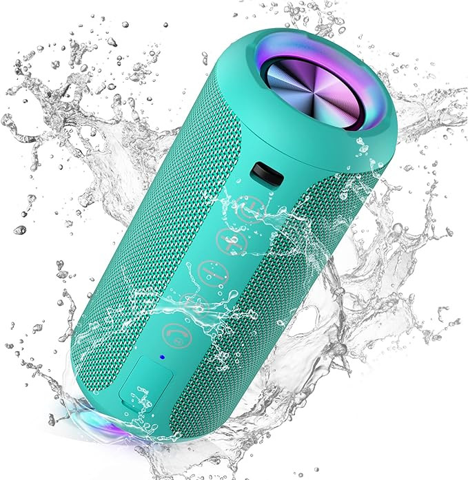Ortizan Portable Bluetooth Speakers, IPX7 Waterproof Wireless Speaker with 24W Loud Stereo Sound,... | Amazon (US)