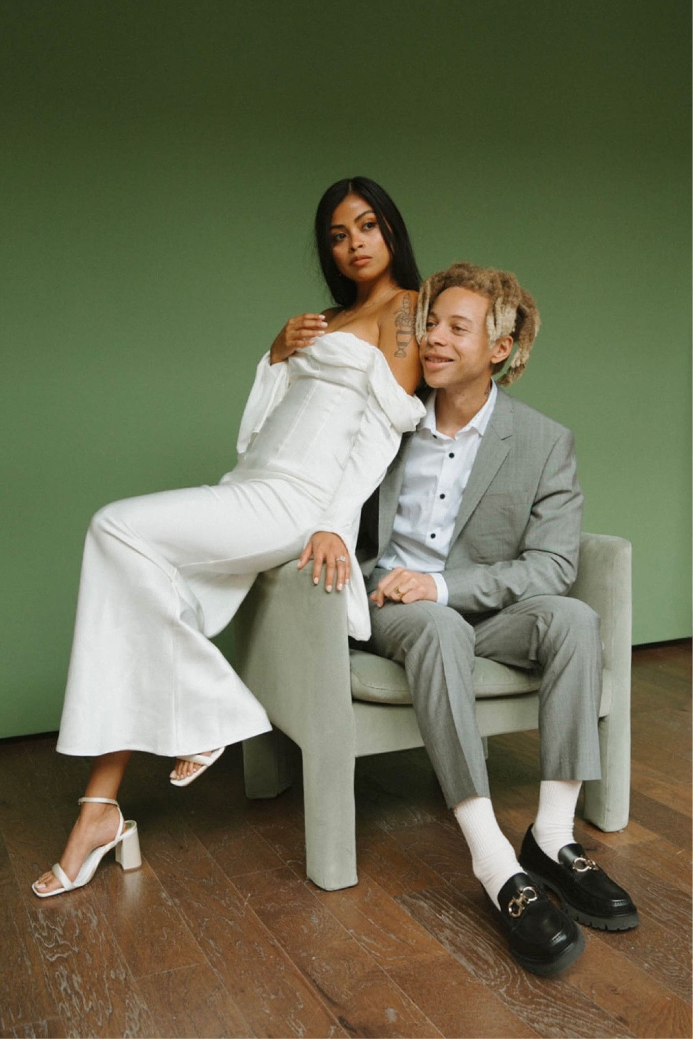 Felt so beautiful in this dress.🖤

#LTKwedding