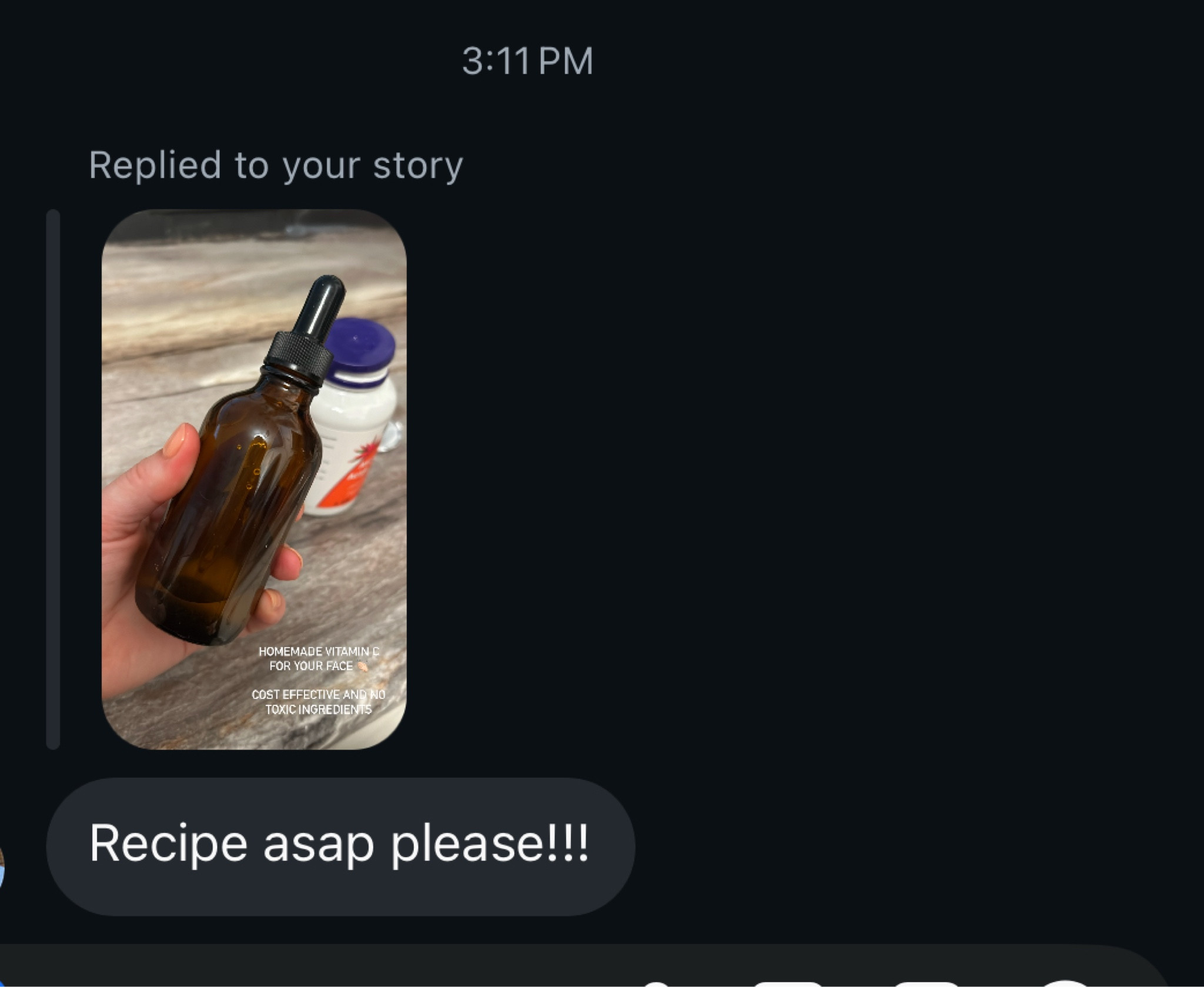 Homemade vitamin c skincare