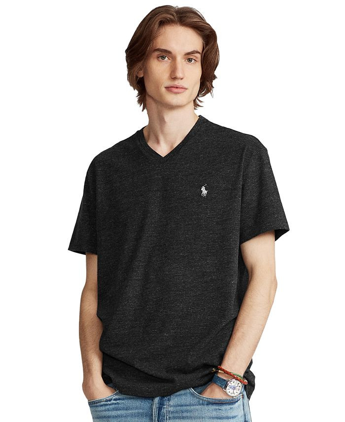 Polo Ralph Lauren Men's Classic-Fit Jersey V-Neck T-Shirt & Reviews - T-Shirts - Men - Macy's | Macys (US)