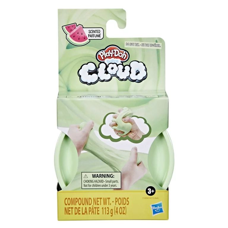 Play-Doh Super Cloud Bright Green Watermelon Scented Single Can, 4 Ounces | Walmart (US)