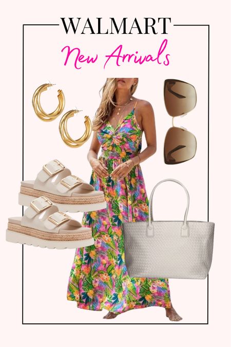 Walmart new arrivals! Spring outfit, summer outfit, maxi dress outfit 

#LTKfindsunder50 #LTKstyletip #LTKshoecrush