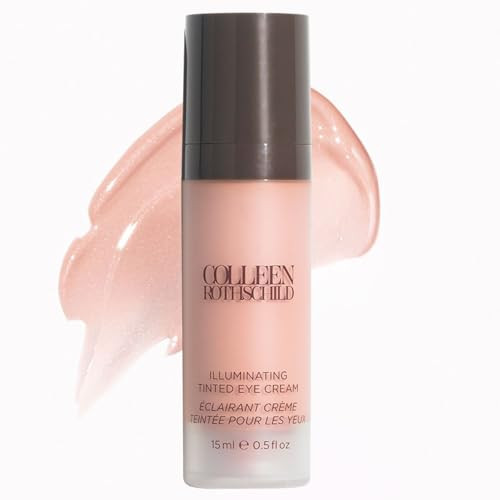 COLLEEN ROTHSCHILD Illuminating Tinted Eye Cream | Instant Brightening Effect | Nourishes & Targets Dark Circles | With Hyaluronic Acid, Caffeine, Pearlized Pigments & Peptides (0.5 fl oz) | Amazon (US)