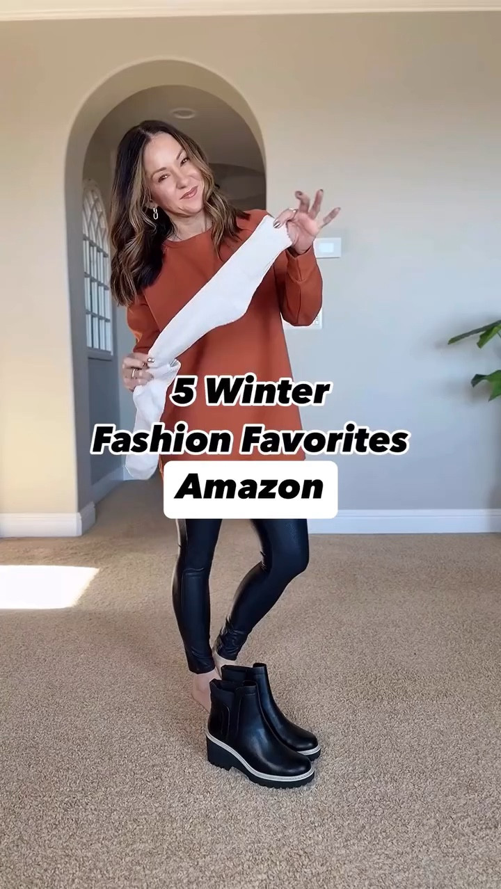 ❤️ 5 Winter Fashion Favorites - Amazon Top Sellers from last week! 

For reference: I’m 5’1, 109lbs.
Green fleece lined joggers CS
Baggy jeans 2 short
Leggings 25” XS
S denim button down

Top 5  weekly best sellers  weekly favorites  best sellers  jackets  sweaters  leggings  boots  boot socks  outfit inspo  trending fashion  trending  petite fashion  faux leather leggings  black booties  everydayholly 

#LTKWatchNow #LTKStyleTip #LTKFindsUnder50