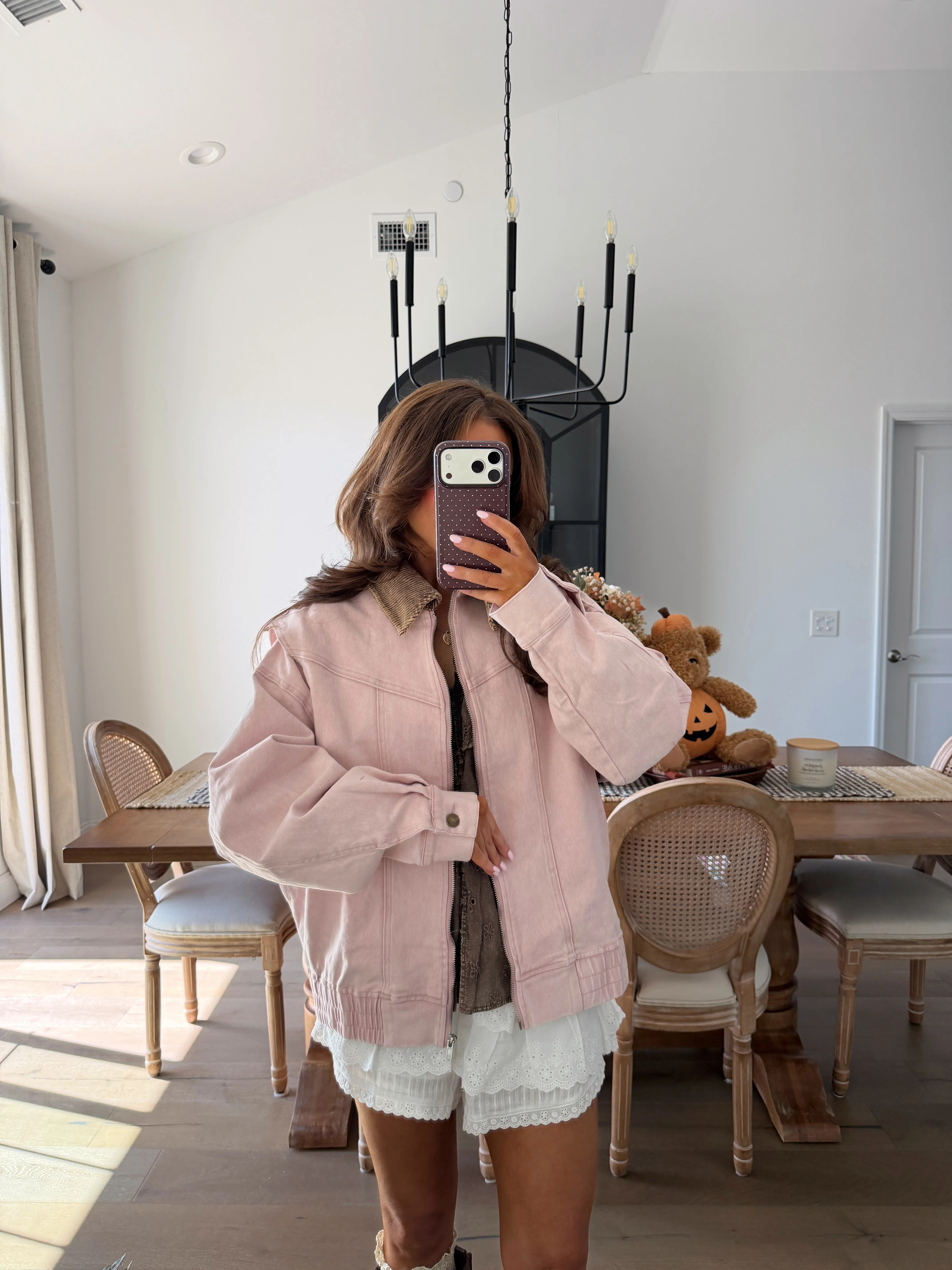 Cotton Candy Mocha Barn Jacket (can\u2019t restock) | Shop Your Darling Style