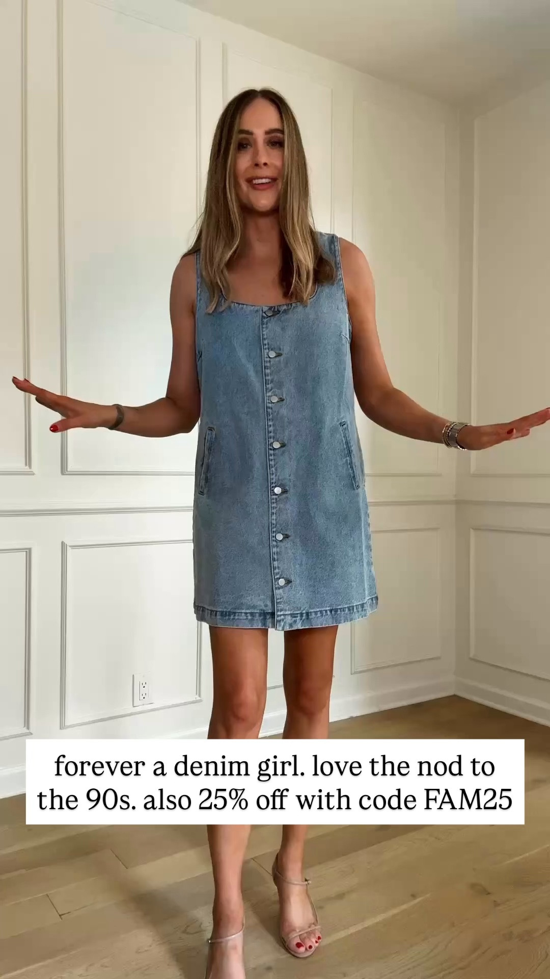 Fashion Jackson, denim dress, spring dress, summer dresses 

#LTKOver40 #LTKootd