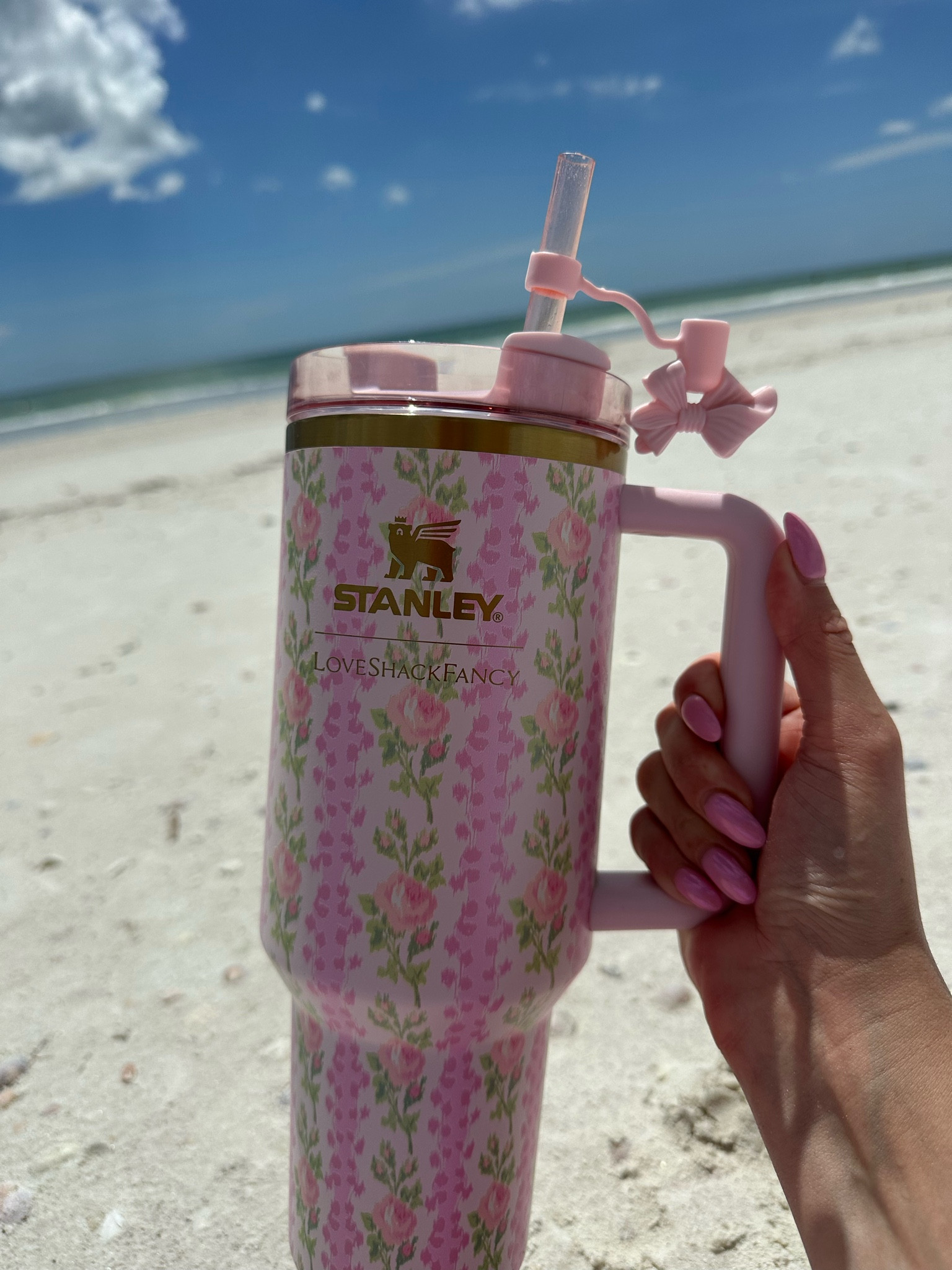 The cutest way to stay hydrated at the beach 🎀 very cutesy, very demure🌸💕 The matching water bottles are still in stock! Don’t miss out!

#LTKFindsUnder100 #LTKBacktoSchool #LTKSeasonal