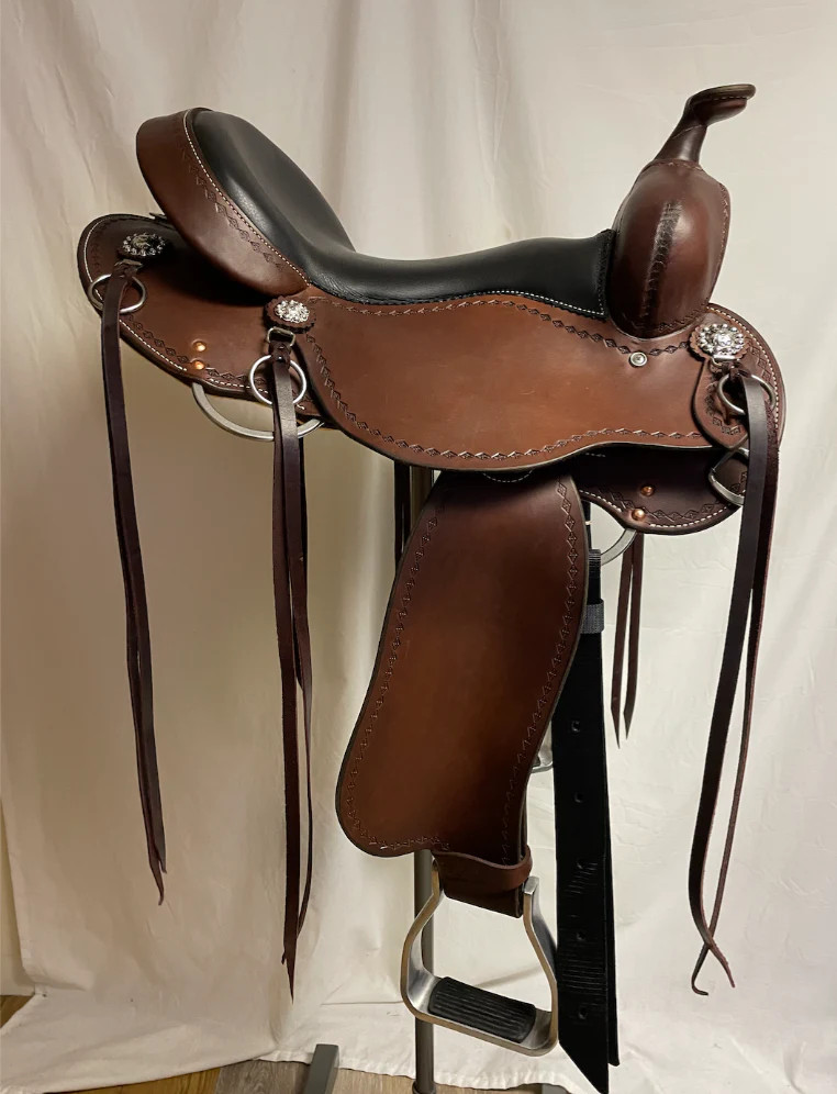 Cashel Trail Saddle Diamond Boarder | Bolt Ranch Store
