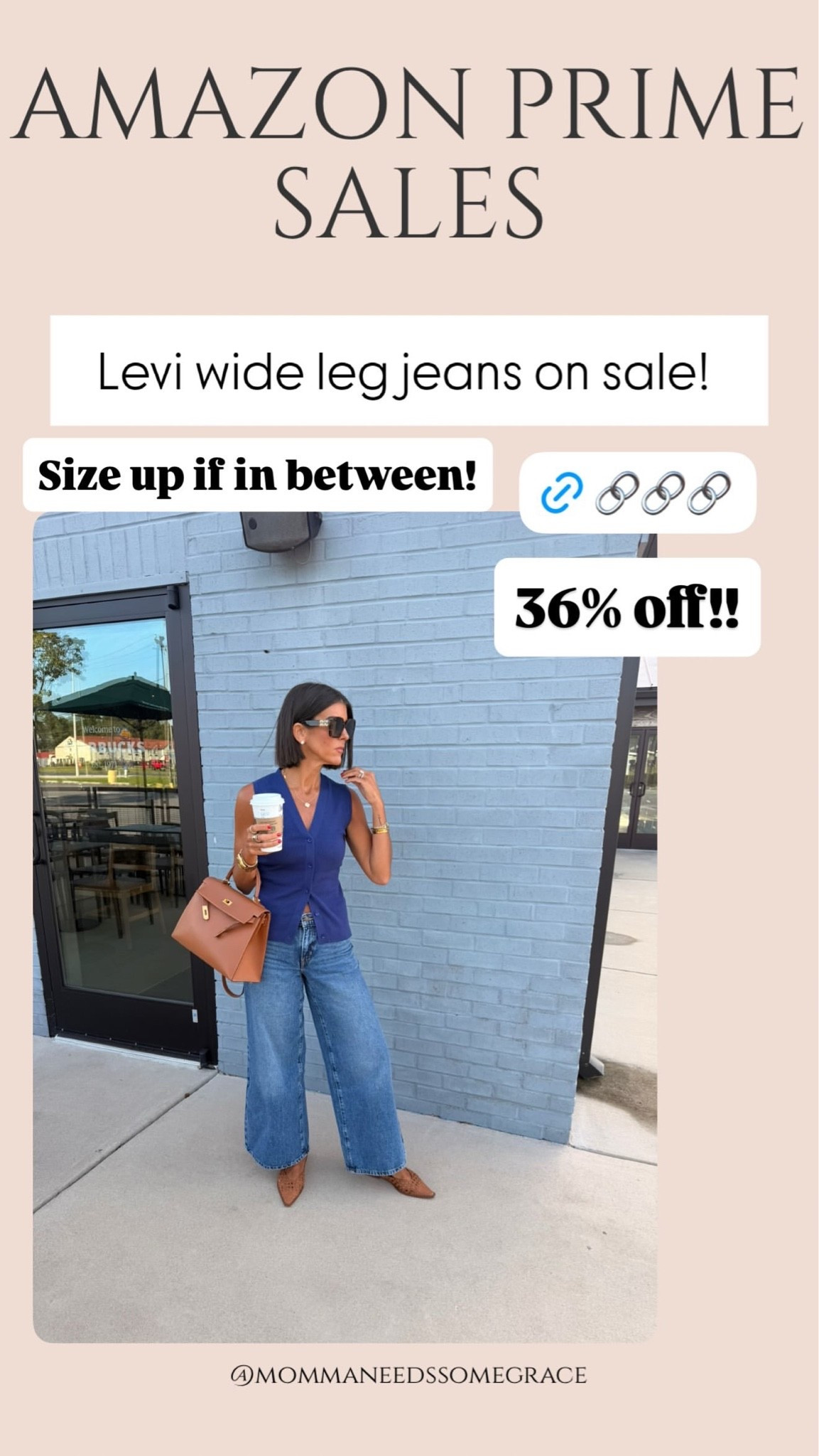 Size xsmall in vest size 25 in jeans