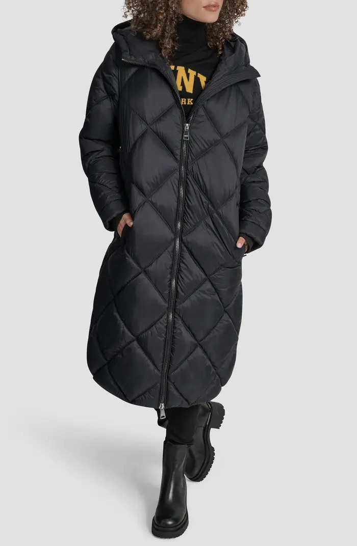 Diamond Quilted Puffer Coat | Nordstrom Rack