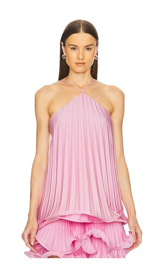 Scarlett Top in Pink Blossom | Revolve Clothing (Global)