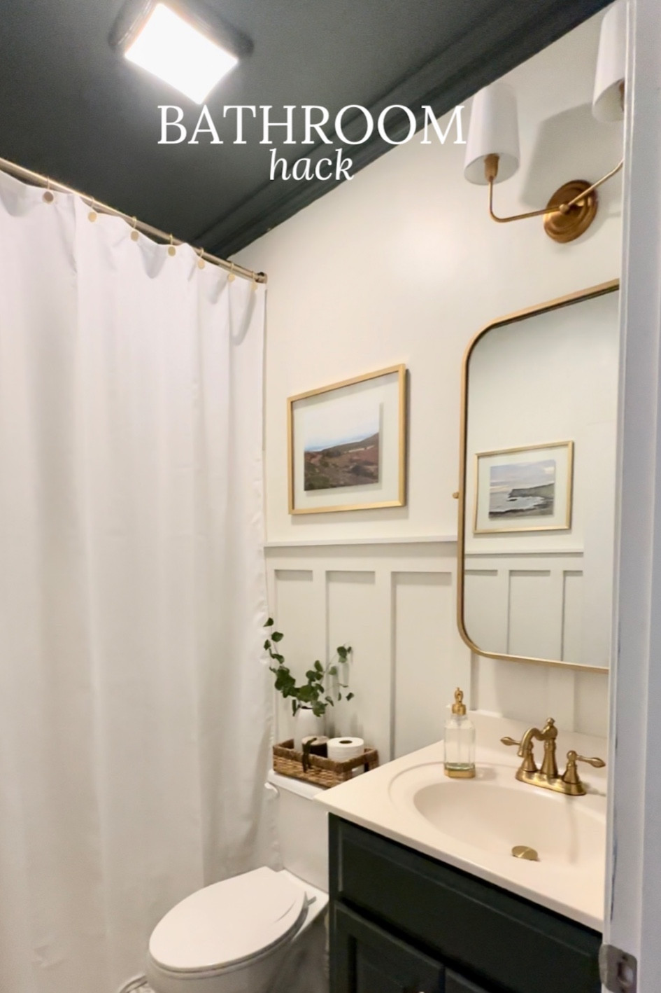 Bathroom hack to elevate your space - raise that shower curtain!!!!

Just like regular curtains in your room, using an extra-long shower curtain can create the illusion of longer walls in your bathroom due to a visual trick known as vertical extension. 

I’ve linked my shower curtain and bathroom products here 🫶🏻

Bathroom Decor | Bathroom Finds | Home Decor | Home Finds | Affordable Finds 

#LTKfindsunder50 #LTKhome #LTKsalealert