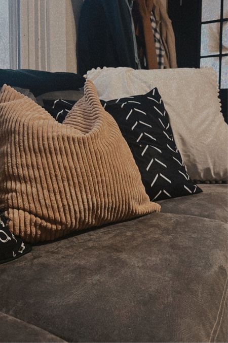 Neutral boho couch throw pillow covers! All pillow covers have a faux suede/Sherpa feel making them incredibly soft! Assorted sizing + color options available. 

#LTKunder50 #LTKFind #LTKhome