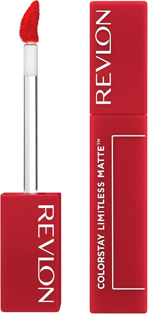 Revlon ColorStay Limitless Matte Liquid Lipstick, Vegan Formula, No-Budge, Longwear Lip Color, Lo... | Amazon (US)
