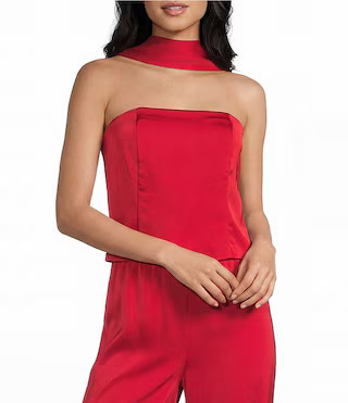 GB Neck Scarf Tube Top | Dillard's | Dillard's