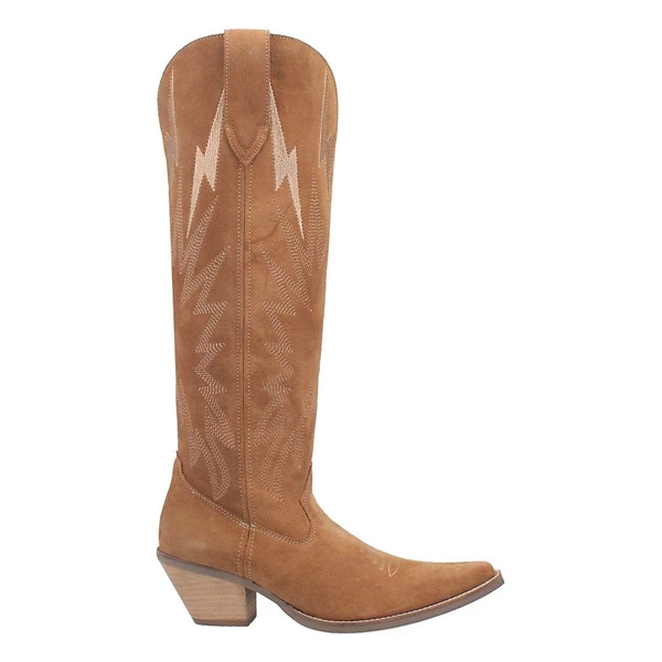 Women's Dingo Thunder Road Western Boots 7.5 Camel | Scheels