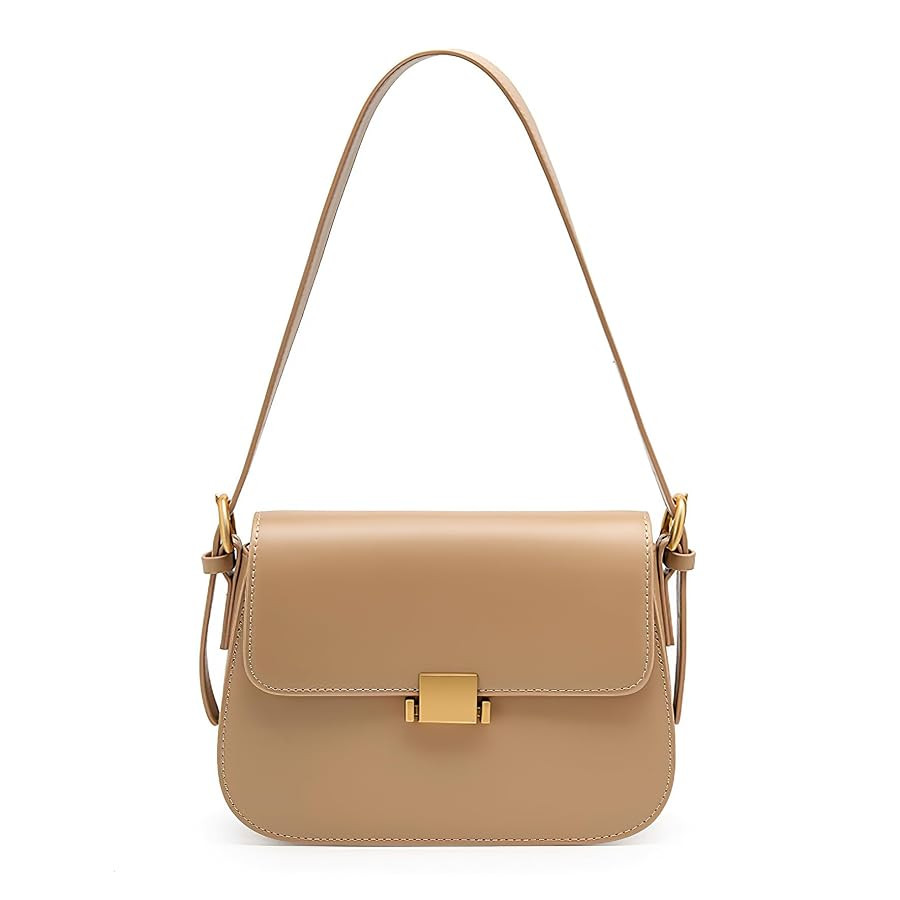 Genuine Leather Shoulder Bag for Women Crossbody Bags Women's Small Handbags Leather Purses | Amazon (US)