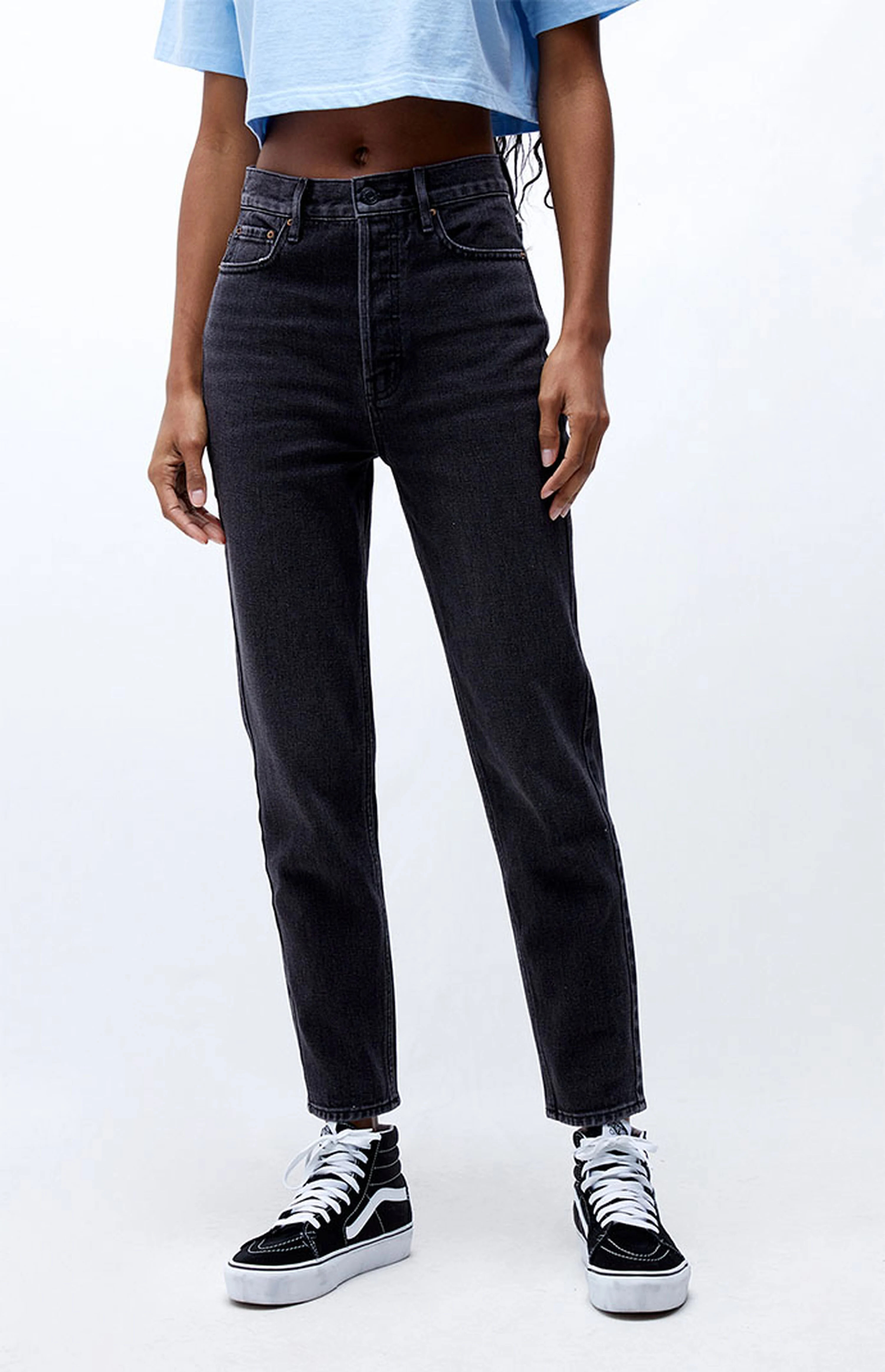 PacSun Black Ultra High Waisted Slim Fit Jeans | PacSun | PacSun