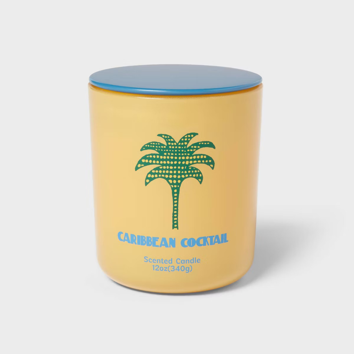 12oz Jar Candle with Lid Caribbean Cocktail - Room Essentials™ | Target