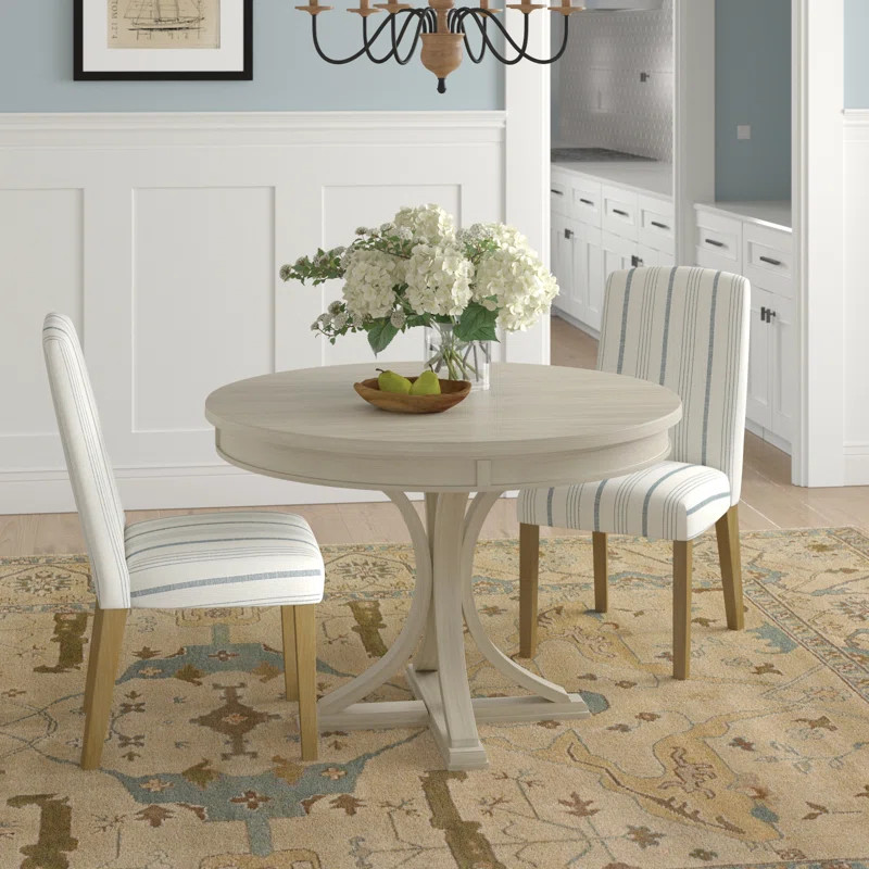 Helena Round Wood Pedestal Dining Table | Wayfair North America