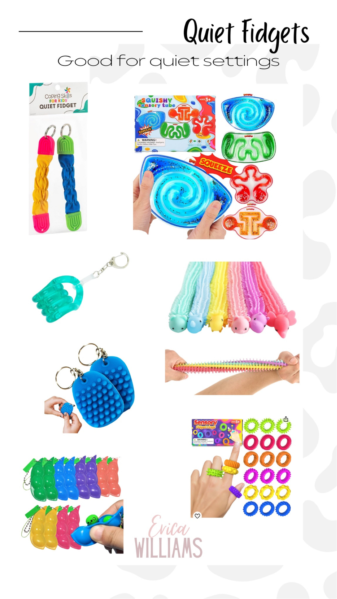 Fidgets 
Fidget toys
Quiet fidgets 
Sensory toys
Amazon

#LTKfindsunder50 #LTKfamily #LTKkids