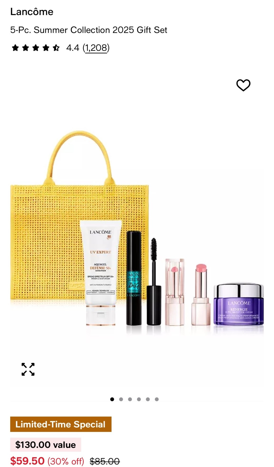 This Lancome beauty set is now on sale for a limited time! 

#LTKSeasonal #LTKSaleAlert #LTKBeauty