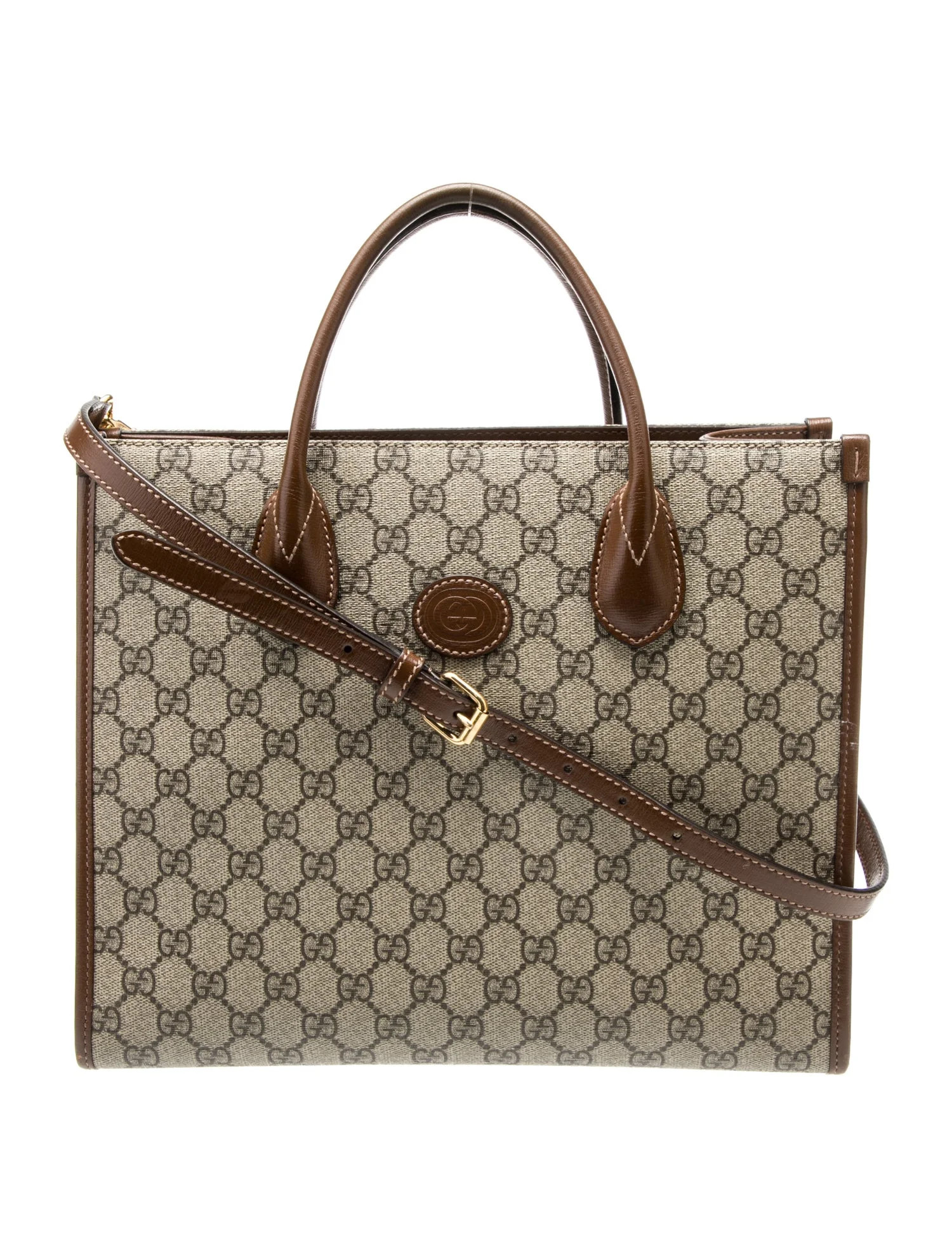 GG Supreme Top Handle Bag Small | The RealReal