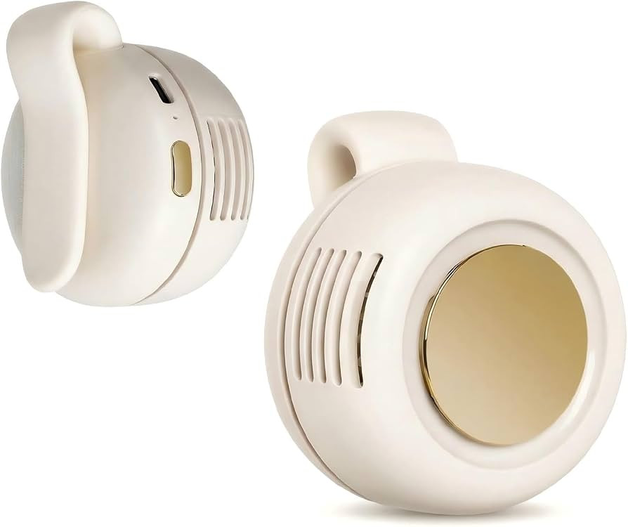 Portable Silent Mini Bladeless Electric fan Clip-On,3-Speed Rotatable Hands-Free Clip-On Fan for ... | Amazon (US)