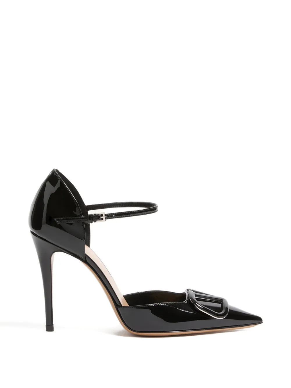 Valentino Garavani Pumps Con Dettaglio VLOGO | Nero | FARFETCH IT | Farfetch Global