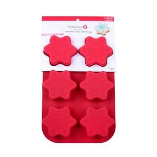 Snowflake Christmas Cakelet Mold by Celebrate It® | Michaels Stores