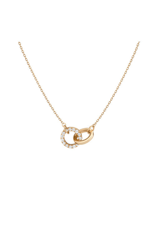 Aurate New York Diamond Connection Necklace in Yellow Gold at Nordstrom | Nordstrom