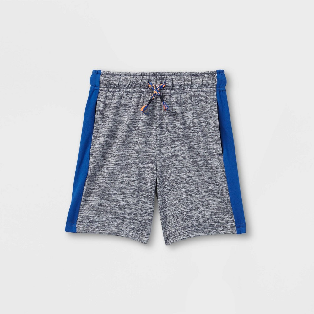Toddler Boys' Active Pull-On Shorts with Side Stripes - Cat & Jack Navy 2T, Blue | Target