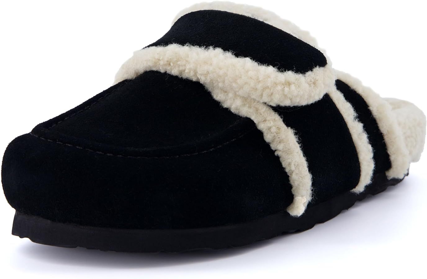 CUSHIONAIRE Women's Nero Genuine Suede Clog with +Comfort, Wide Widths Available | Amazon (US)