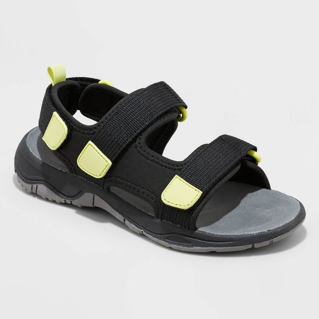 Boys' Corbin Sandals - Cat & Jack™ Black | Target