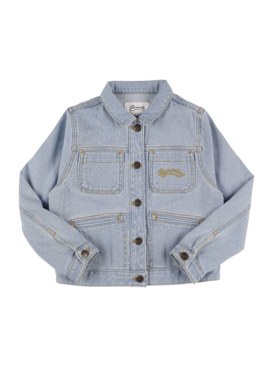 Chaqueta de denim de algodón stretch - Bonpoint - Niña | Luisaviaroma | Luisaviaroma