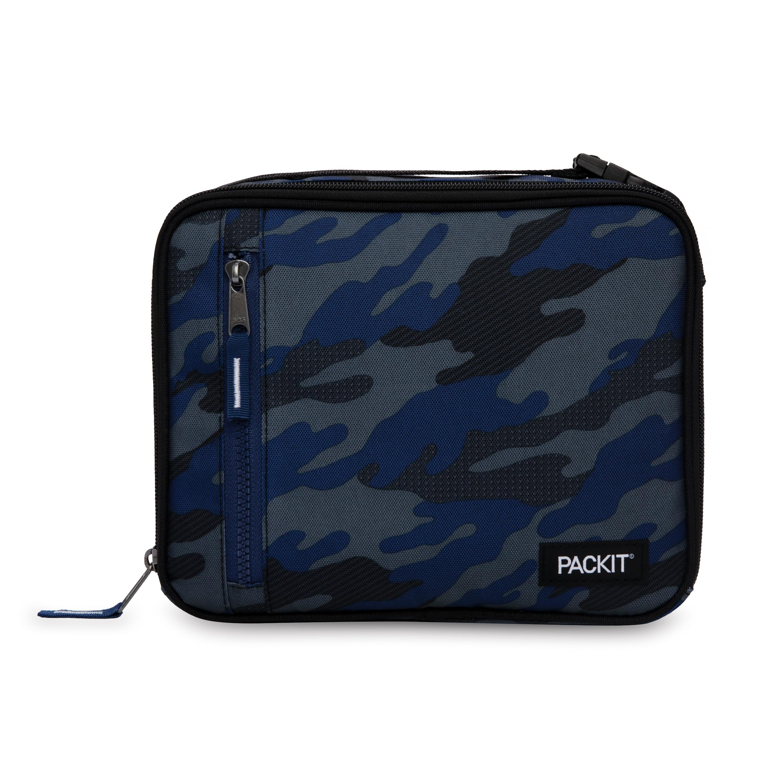 PackIt Freezable Classic Lunch Box, Sporty Camo Charcoal Navy, Built with EcoFreeze Technology, C... | Amazon (US)