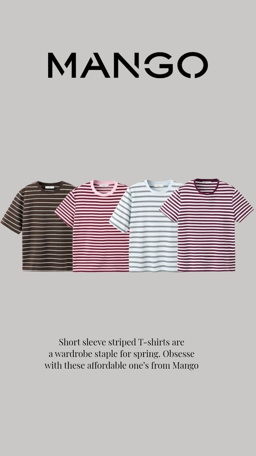 Striped short sleeve shirts from Mango 🌸


Tags: striped short sleeve-tshirt, spring essentials, Mango, shirt, basics, wardrobe essentials

#LTKeurope #LTKspring #LTKstyletip