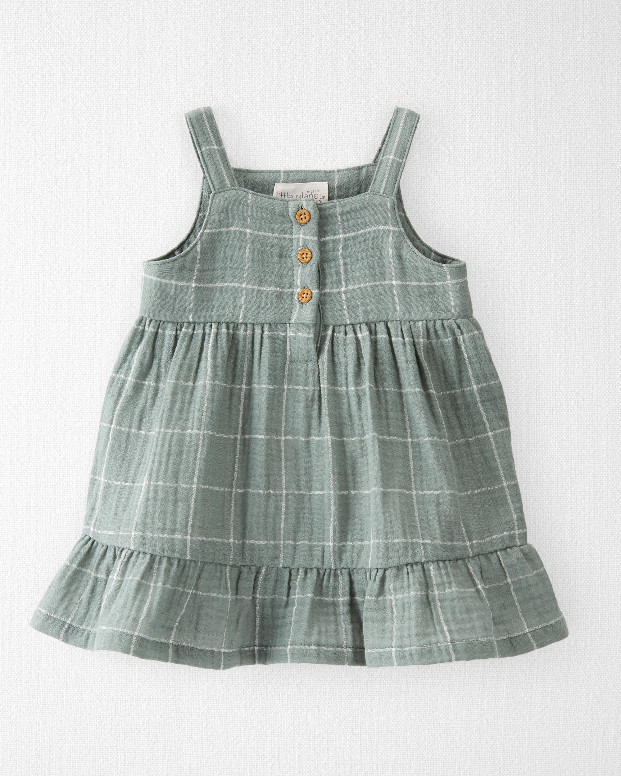 Baby Organic Cotton Gauze Dress | Carter's